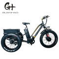 Electric Tricycle Adults Three Wheel Fat Tire Electric Cargo Bike